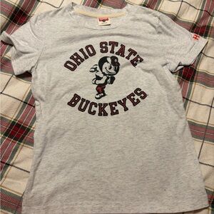 Homage Ohio State Buckeyes Kids Gray T-Shirt